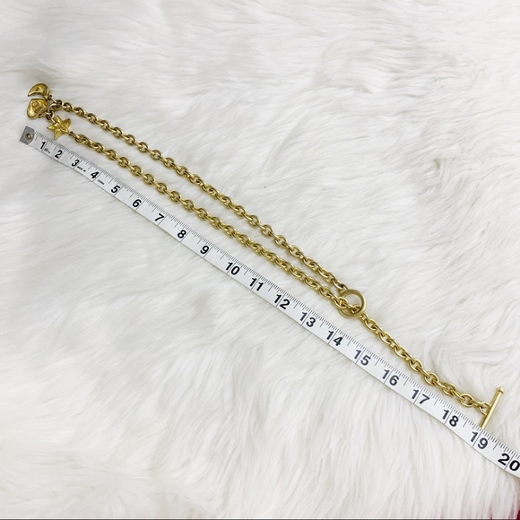 1980s Roxanne Assoulin Chunky Charm Chain Belt